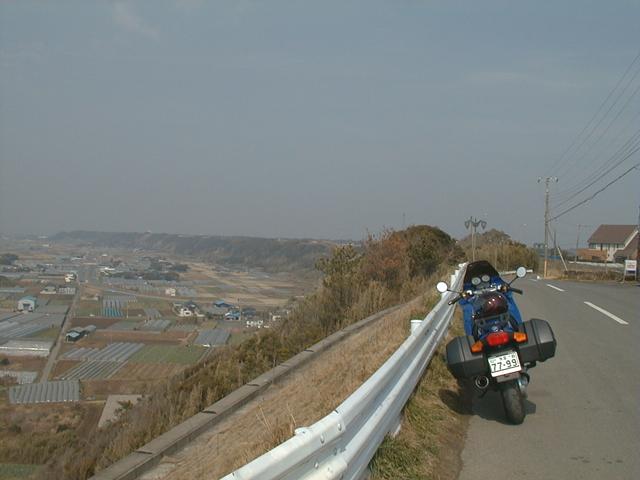 屏風ヶ浦展望台近く