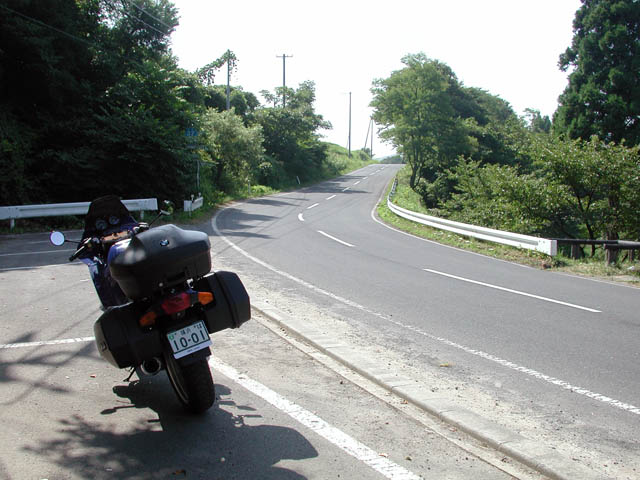 岩手県県道37 衣川村 菊の滝駐車場