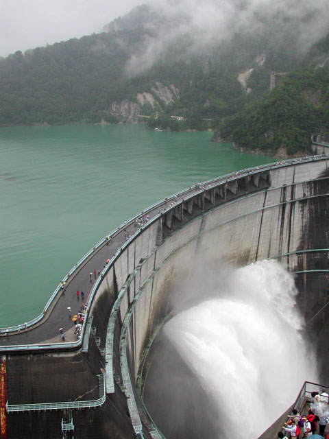 Kurobe dam
