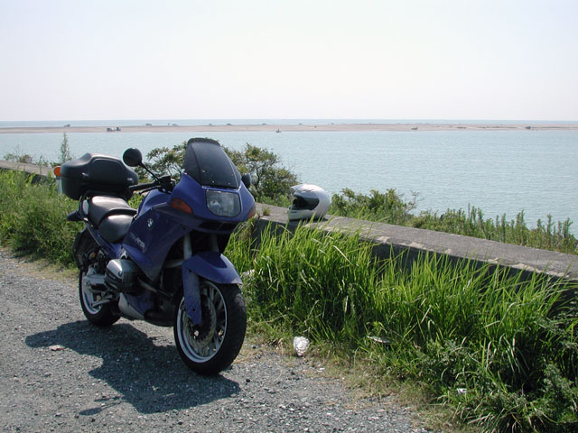 the mouth of the Tenryu-gawa