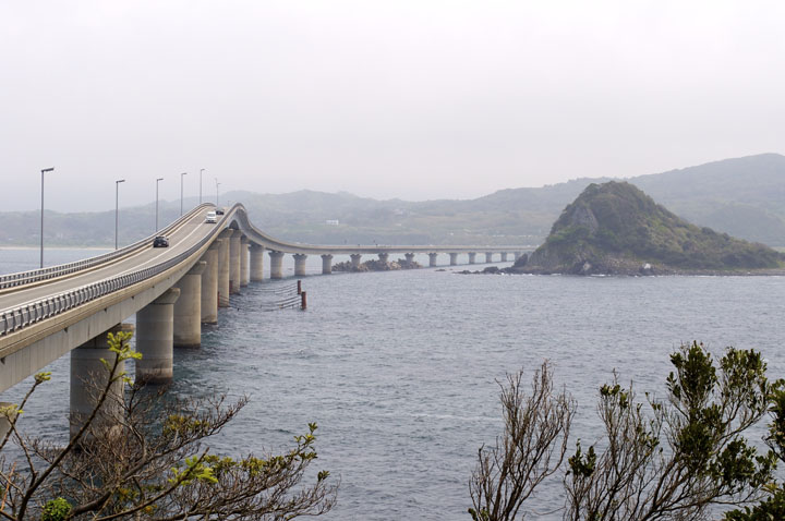 Tsunoshima island bridge