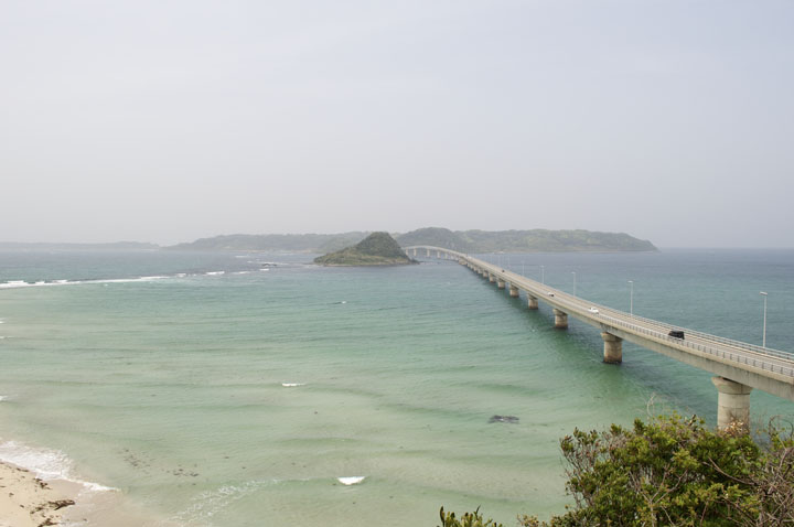 Tsunoshima island bridge