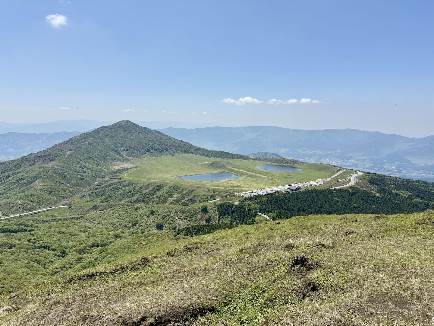 from Kishima-dake, Aso