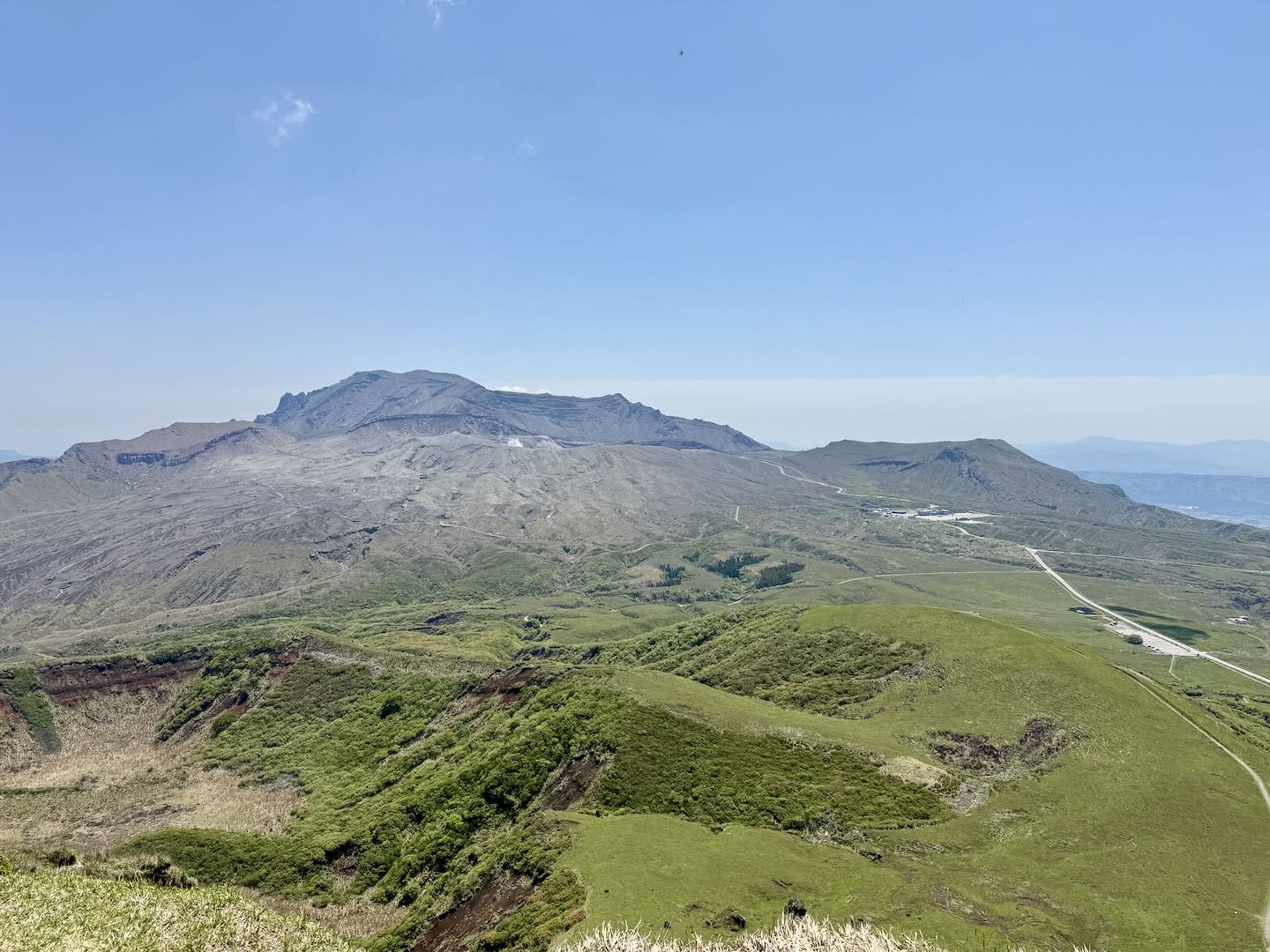 from Kishima-dake, Aso